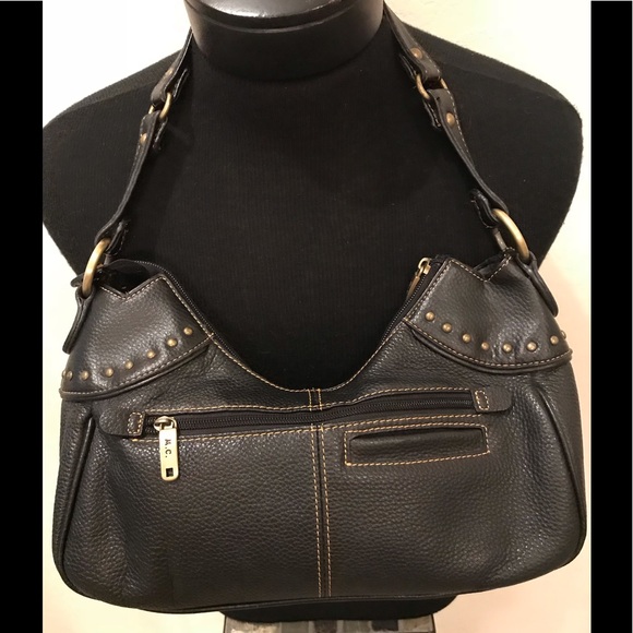 MARC CHANTAL Leather Shoulder SATCHEL - Picture 3 of 8